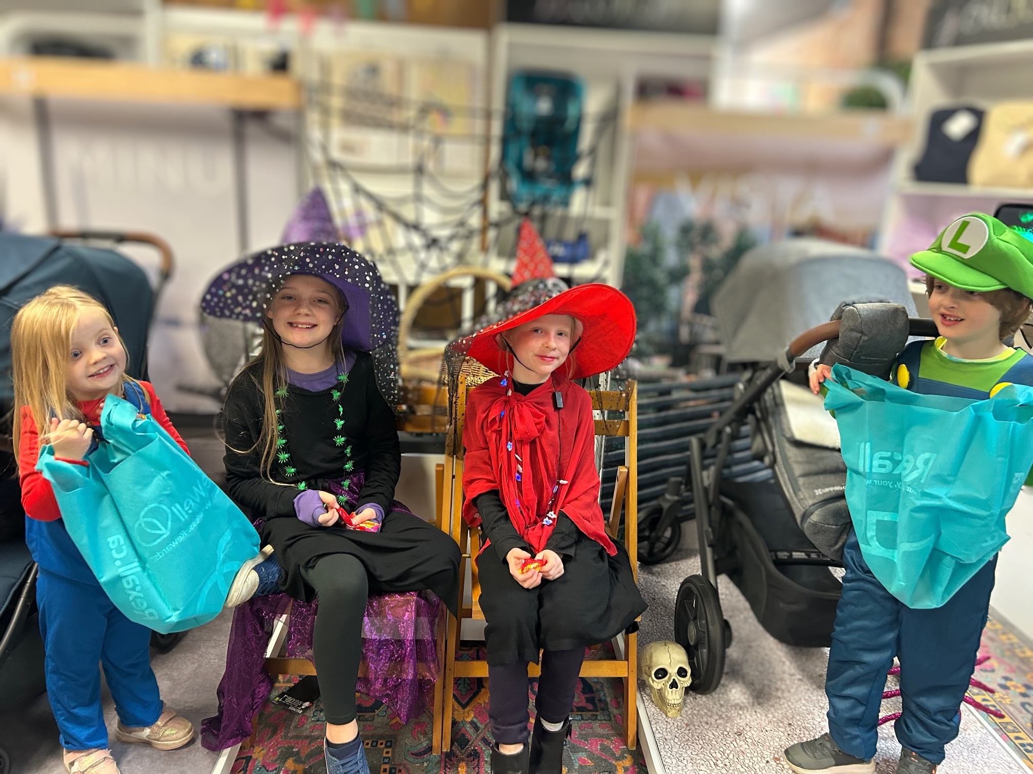 It's the Trick-or-Treat Trail!