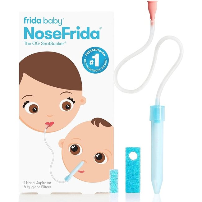 Fridababy Nosefrida Snotsucker + 4 Hygiene Filters