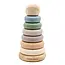 Nouka Nouka Wood & Silicone Stacker, Storm