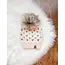 Lakeside Knits Co. Rainbow Tiny Hearts Pom Knit Hat