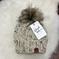 Lakeside Knits Co. Oatmeal Pom Knit Hat