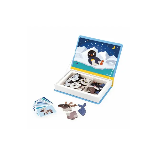 Janod Polar Animals Magnetibook