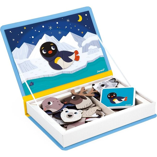 Janod Polar Animals Magnetibook