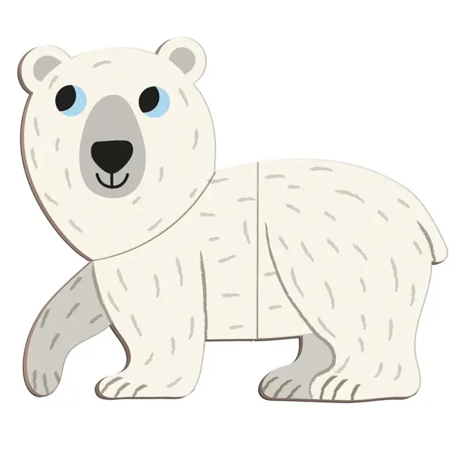 Janod Polar Animals Magnetibook