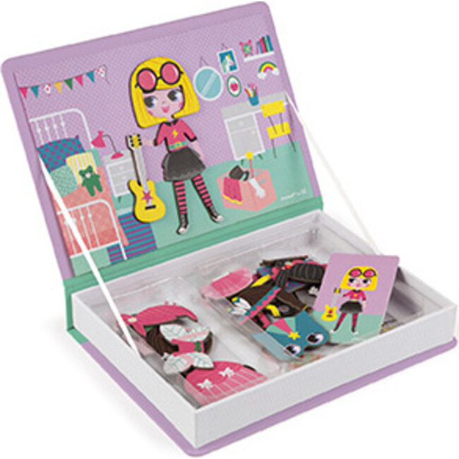 Janod Girl Costumes Magnetibook