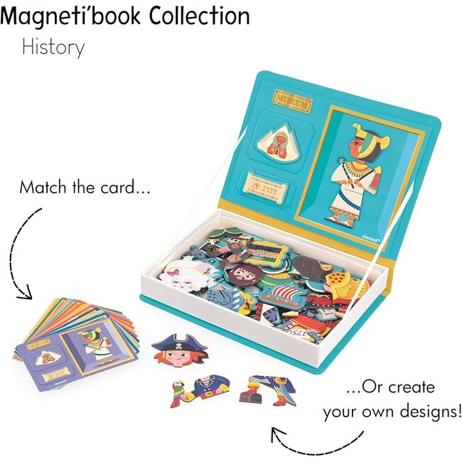 Janod History Magnetibook