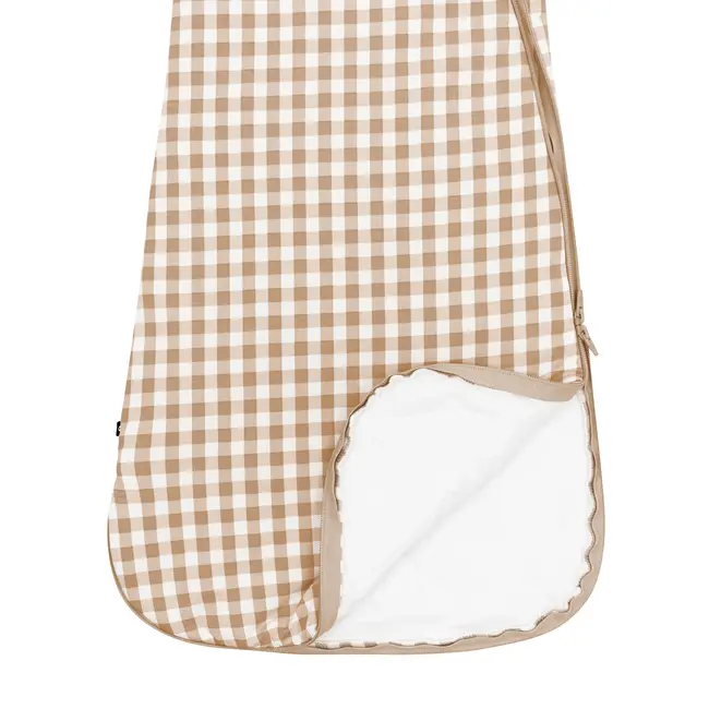Kyte Baby Gingham Bisque Bamboo Sleep Bag, 1 TOG