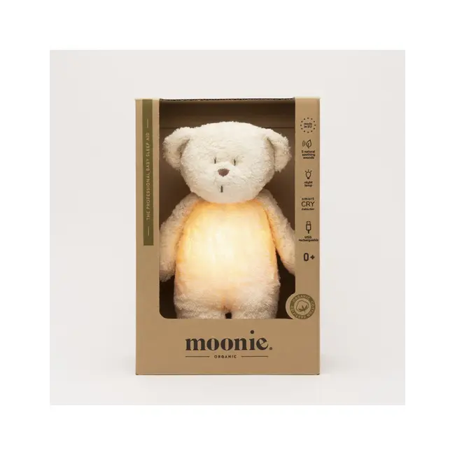 Moonie Moonie Organic Humming Bear With Lamp
