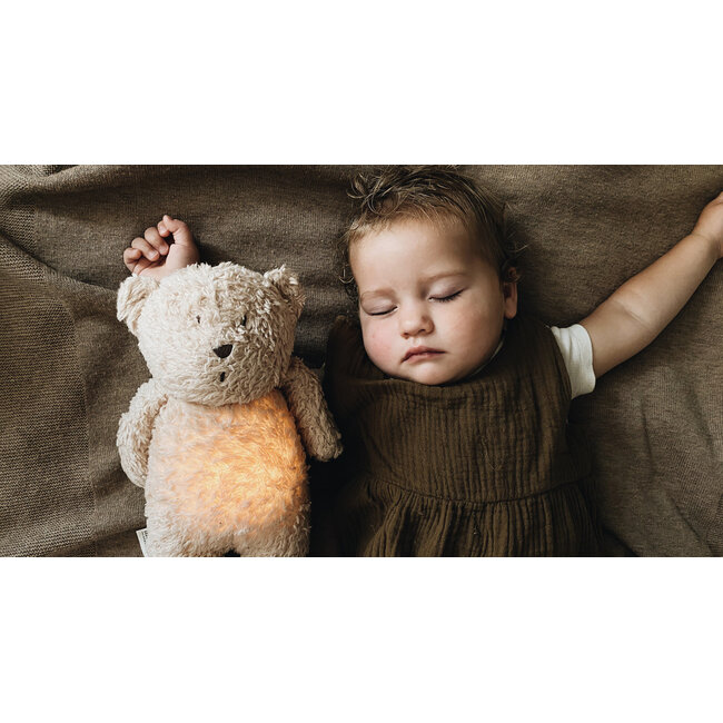 Moonie Moonie Organic Humming Bear With Lamp