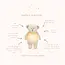 Moonie Organic Humming Bear With Lamp, Polar