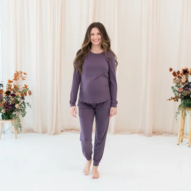 Kyte Baby Currant Women's Bamboo Jogger Pajama Set