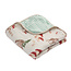 Loulou Lollipop Forest Families Muslin Quilt Blanket