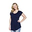 Momzelle Nursing Top, FLORENCE, Deep Sea Blue