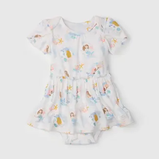 Loulou Lollipop Mermaids Bodysuit Dress in TENCEL