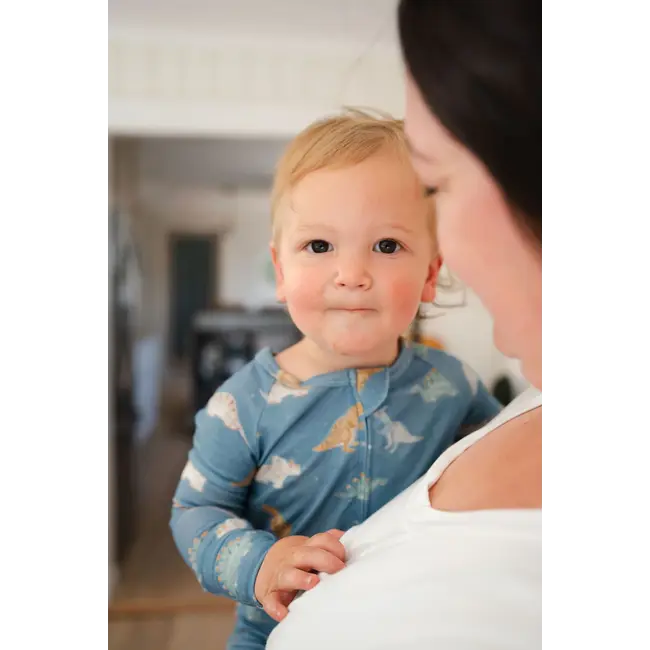 Loulou Lollipop Dinosaur Stomp Sleeper in TENCEL