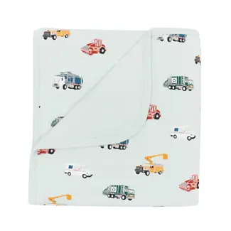 Kyte Baby City Vehicles Bamboo Baby Blanket