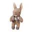 Threadbear Designs Baby Threads Organic Taupe Bunny Rattle