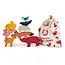 Mentari Toys Wooden Happy Stacking Forest Set