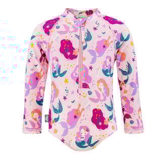 Jan and Jul Pink Mermaid 1-pc Girls' UV Swimsuit