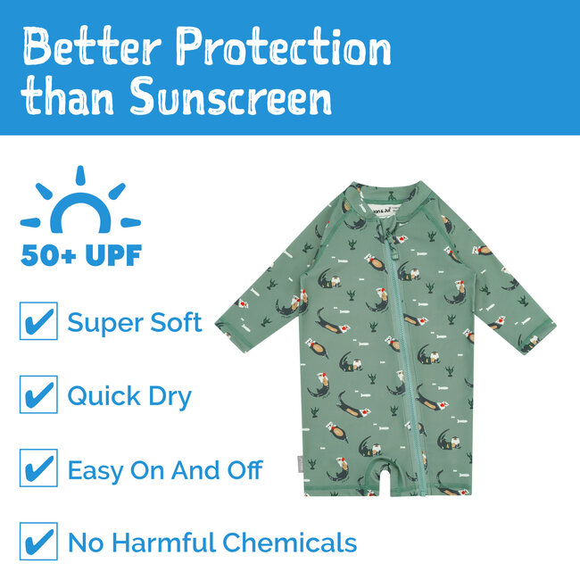 Jan and Jul Otter | Kids One Piece UV Sun Suit