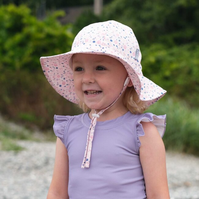 Jan and Jul Pink Blossoms | Cotton Floppy Hat
