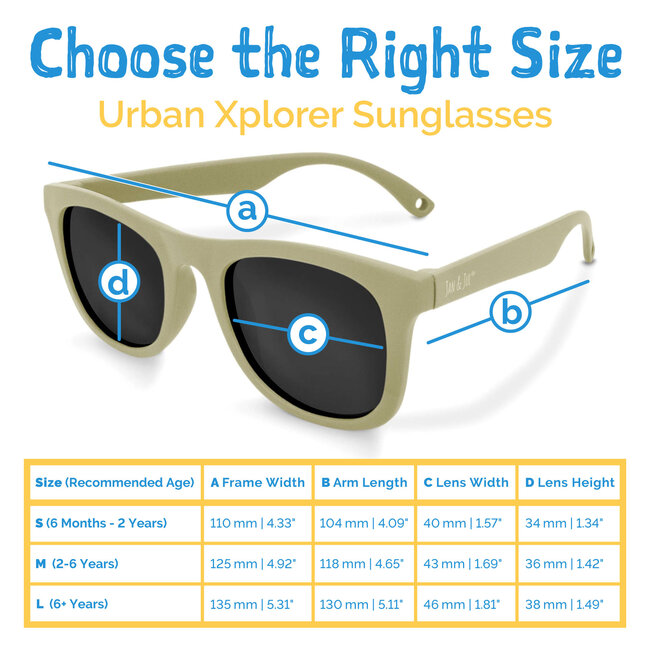 Jan and Jul Olive Khaki Urban Xplorer Sunglasses