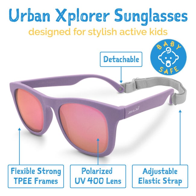 Jan and Jul Dusty Purple Urban Xplorer Sunglasses