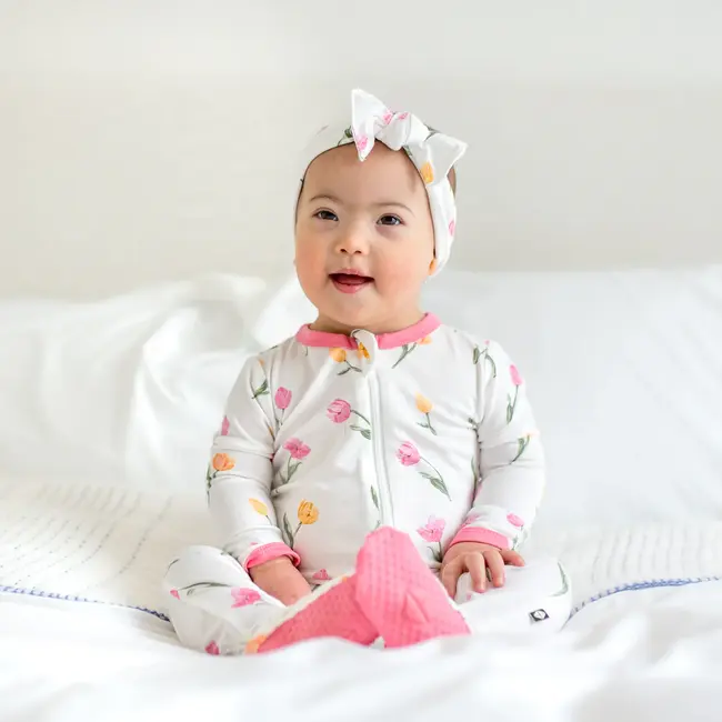 Kyte Baby Tulip Bamboo Zippered Footie