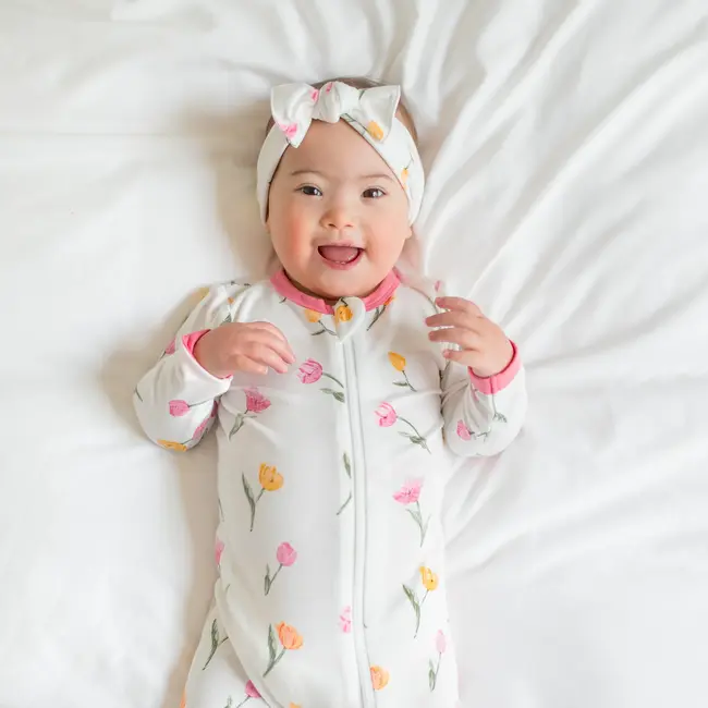 Kyte Baby Tulip Bamboo Zippered Footie