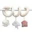 Nouka Mimzy the Lamb Spiral Activity Toy