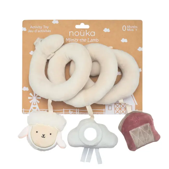Nouka Mimzy the Lamb Spiral Activity Toy