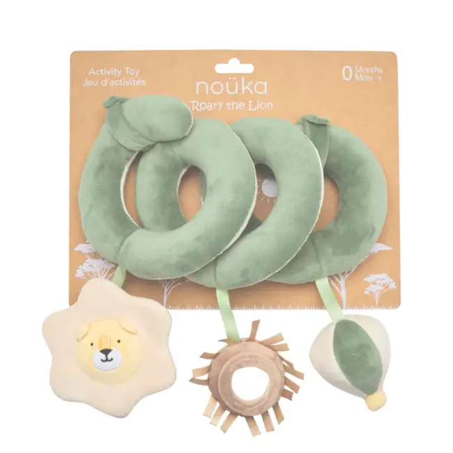 Nouka Roary the Lion Spiral Activity Toy