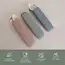 Nouka Soft Blush Utensil Set & Carry Case