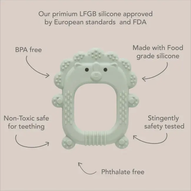 Nouka Ziggy the Dino Silicone Teether