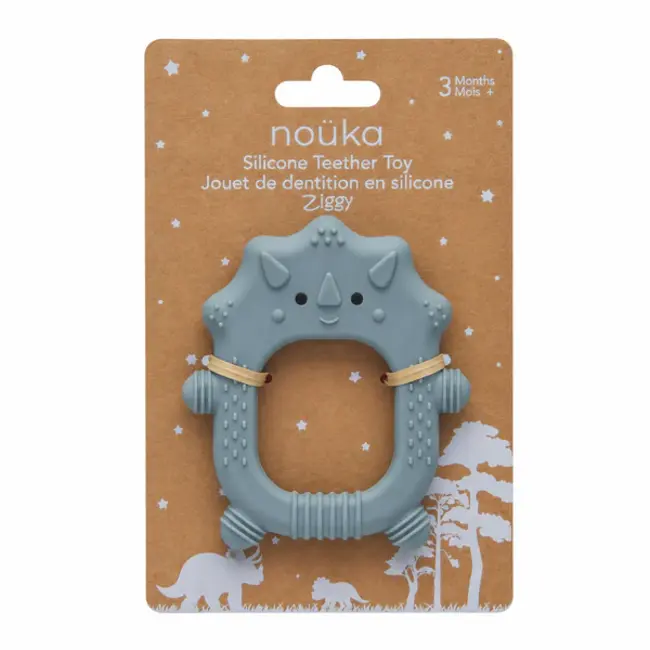 Nouka Ziggy the Dino Silicone Teether