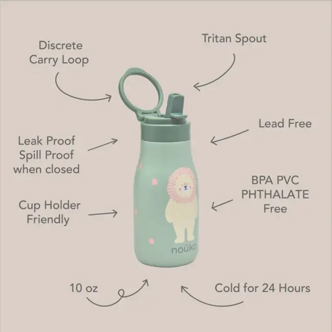 Nouka Pip the Rabbit 10oz Stainless Bottle