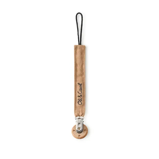 Oli & Carol Pacifier Clip - Cool Kids Eat Healthy