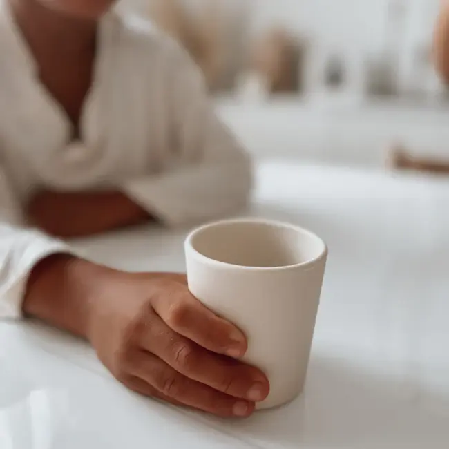 Nouka Soft Blush/Shifting Sand My First Cup 2 Pack