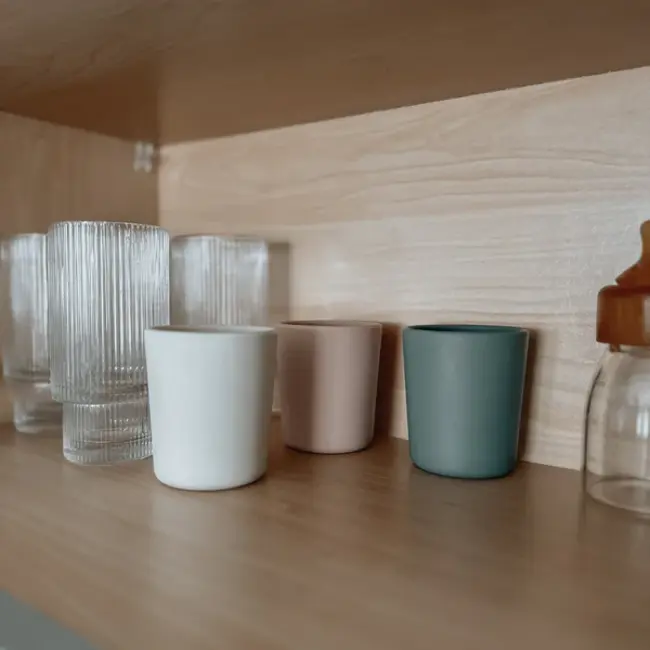 Nouka Soft Blush/Shifting Sand My First Cup 2 Pack