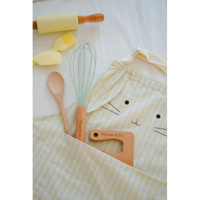 Micasso & Co Honey Bunny Little Chef Kitchen Apron