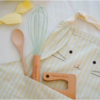 Micasso & Co Honey Bunny Little Chef Kitchen Apron