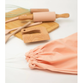 Micasso & Co Marshmallow Pink 7-in-1 Mini Chef Set