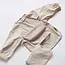 Micasso & Co Heirloom Roses Long Sleeved Bib w/ Integrated Pocket