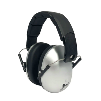Silver Kids Hearing Protection Earmuffs (2y+)