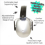Silver Kids Hearing Protection Earmuffs (2y+)