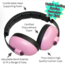 Petal Pink Baby Hearing Protection Earmuffs (2m+)