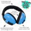 Sky Blue Baby Hearing Protection Earmuffs (2m+)
