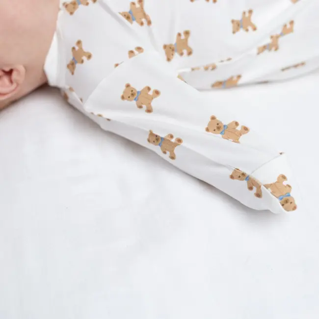 Vintage Bears Footed Sleeper