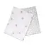 Boho Daisies/Greenery 2PK Cotton Muslin Swaddle