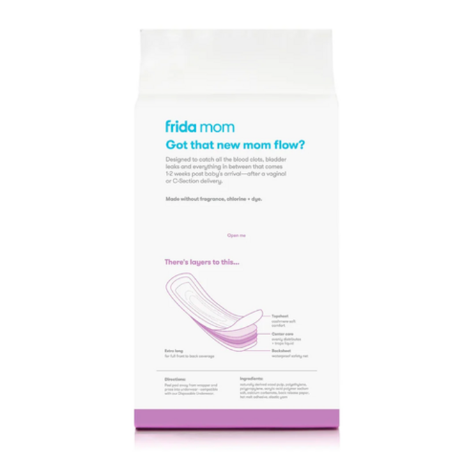 FridaMom Postpartum Catch-All Pads - 18pk